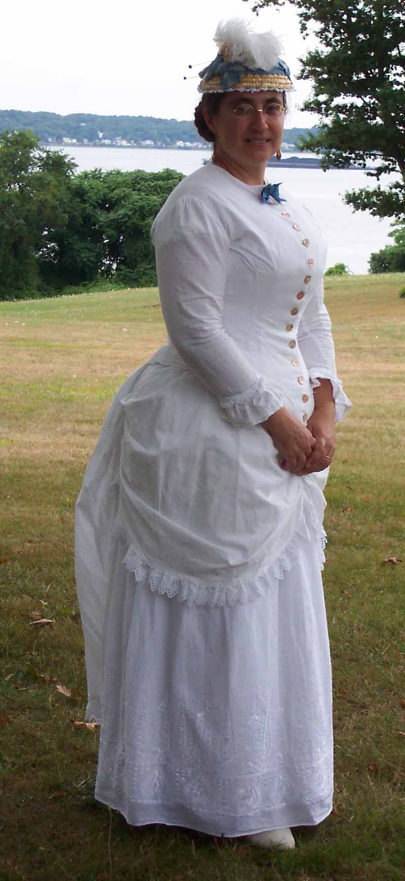 1870s Evening Dress