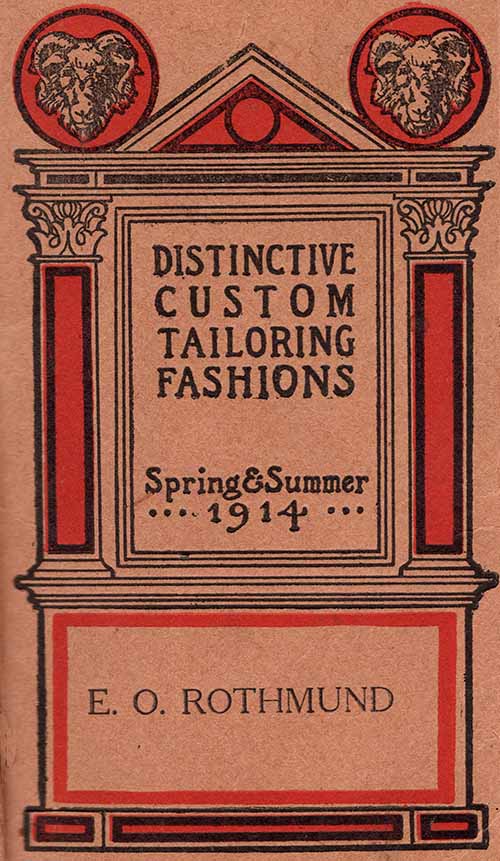 1914 tailoring booklet