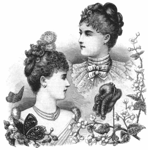 1890s hairstyles