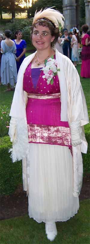 1914 sari dress